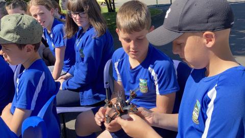 STEM open day - drones